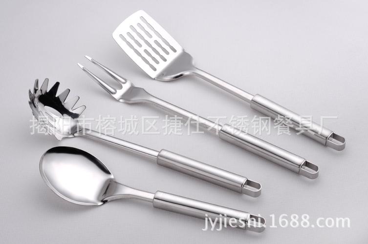 烹饪勺铲套装JS3023八件套 中低档厨具的实用之选与锅铲价格厂家解析